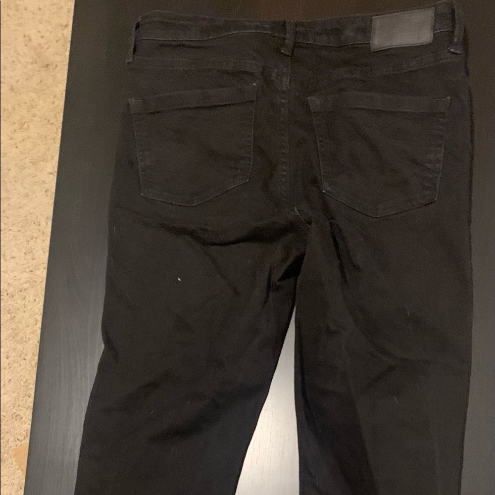 Frank and Oak black denim jeans size 27